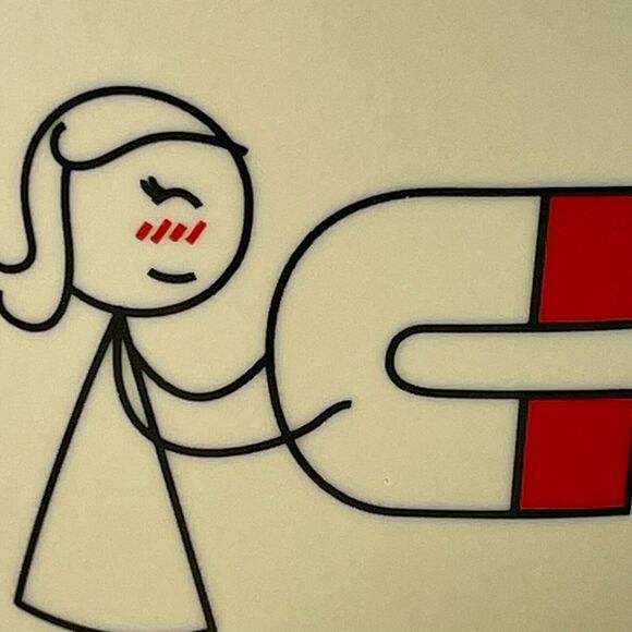 Human Touch Magnetic Attraction Matte Mug Treat it with Love Modern Soulmates - Picture 3 of 9